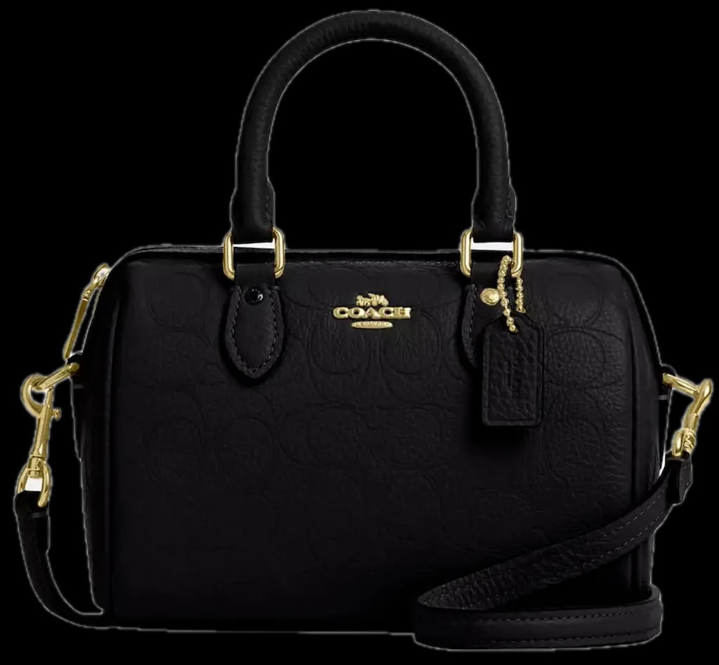 Túi Coach Mini Rowan Crossbody Bag ‘Black’ CCF28-IMBLK Túi Coach Mini Rowan Crossbody Bag ‘Black’ CCF28-IMBLK