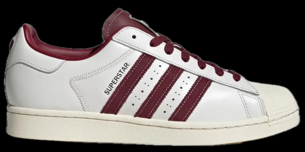 Giày Adidas Superstar 'Off White Maroon' IF1781 — kich-thuoc: 40 2/3 Giày Adidas Superstar 'Off White Maroon' IF1781 — kich-thuoc: 40 2/3