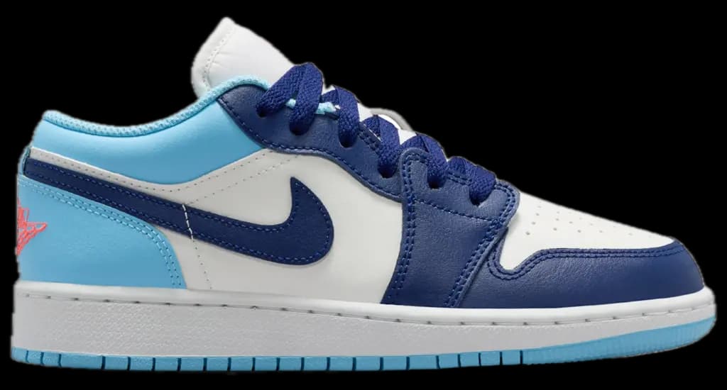 Giày Nike Air Jordan 1 Low 'Sail Blue Chill' 553560-149 Giày Nike Air Jordan 1 Low 'Sail Blue Chill' 553560-149