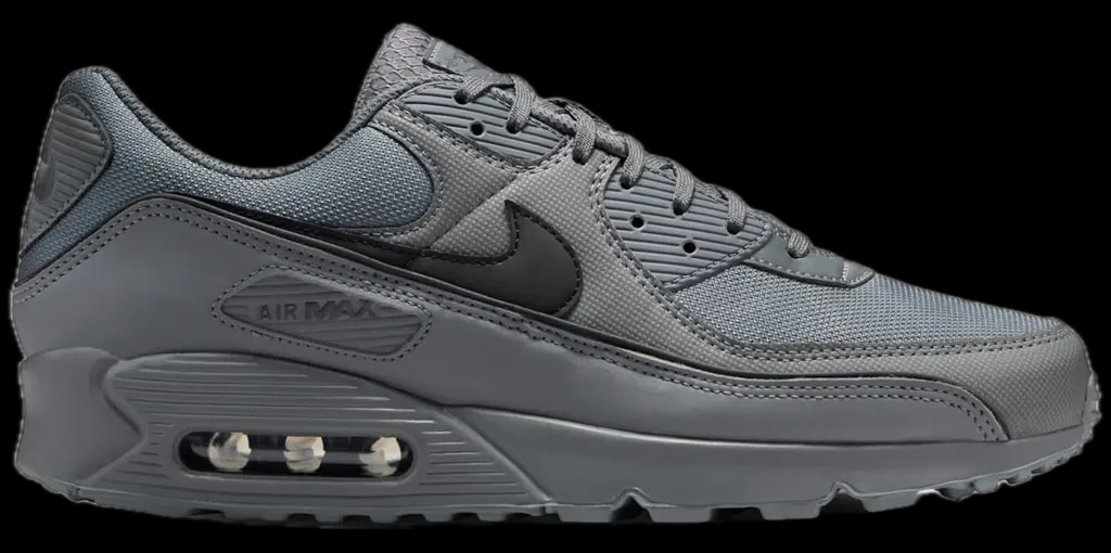 Giày Nike Air Max 90 Premium 'Smoke Grey Black' HV4517-003 — kich-thuoc: 40.5 Giày Nike Air Max 90 Premium 'Smoke Grey Black' HV4517-003 — kich-thuoc: 40.5