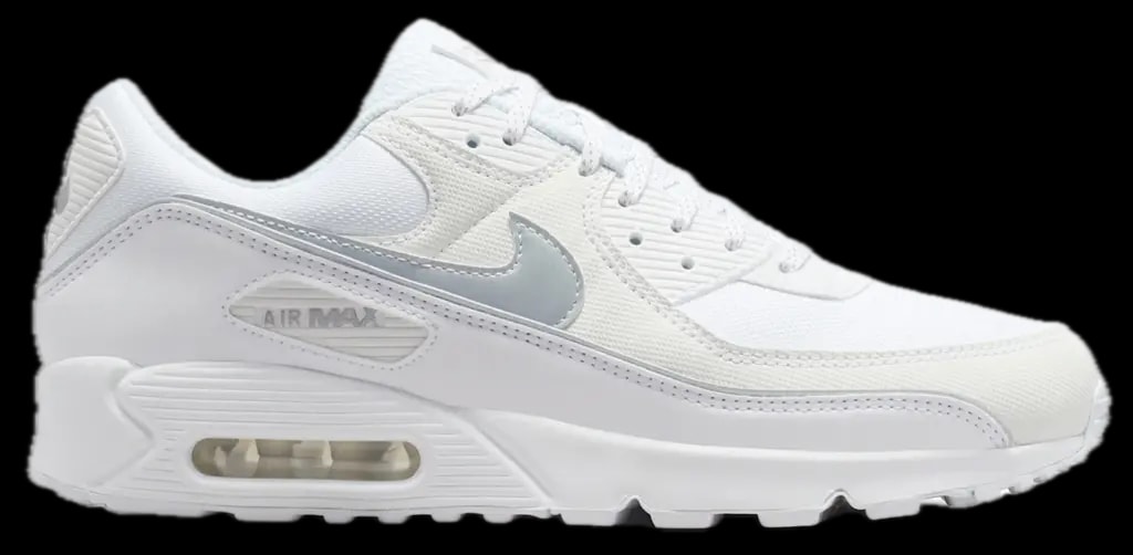 Giày Nike Air Max 90 Premium 'White Metallic Silver' HV4517-100 — kich-thuoc: 40.5 Giày Nike Air Max 90 Premium 'White Metallic Silver' HV4517-100 — kich-thuoc: 40.5