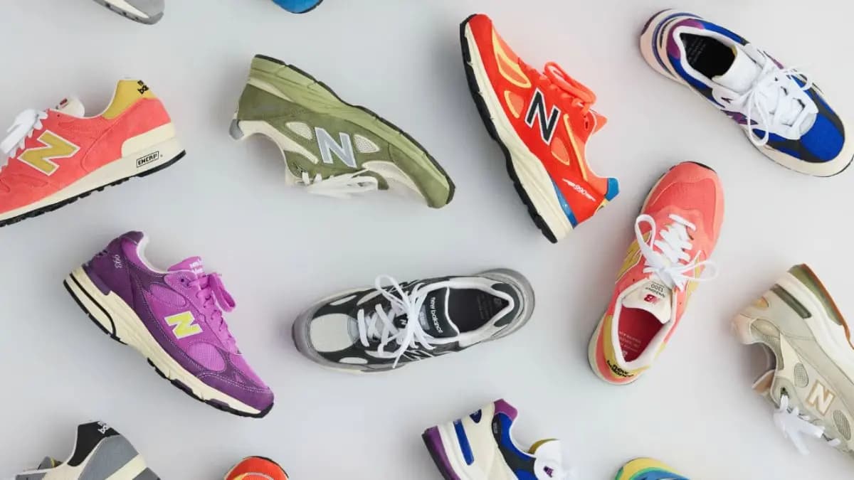 Sắc màu rực rỡ đổ bộ BST New Balance Made in USA SS26 Sắc màu rực rỡ đổ bộ BST New Balance Made in USA SS26