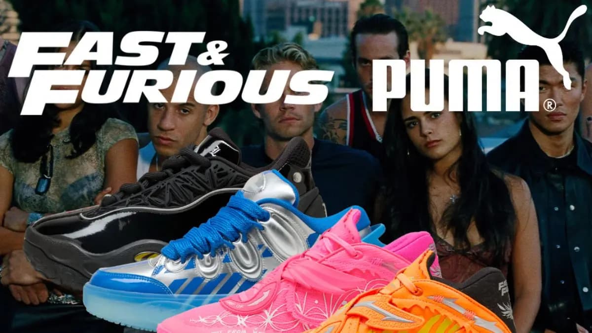 Puma và LaMelo Ball tăng tốc cùng bộ sưu tập collab Fast and Furious Puma và LaMelo Ball tăng tốc cùng bộ sưu tập collab Fast and Furious