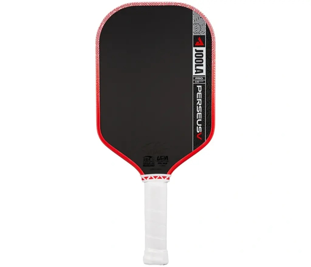 Vợt Pickleball Joola Perseus Pro V Ben Johns 'Blaze Red' — kich-thuoc: 14mm Vợt Pickleball Joola Perseus Pro V Ben Johns 'Blaze Red' — kich-thuoc: 14mm