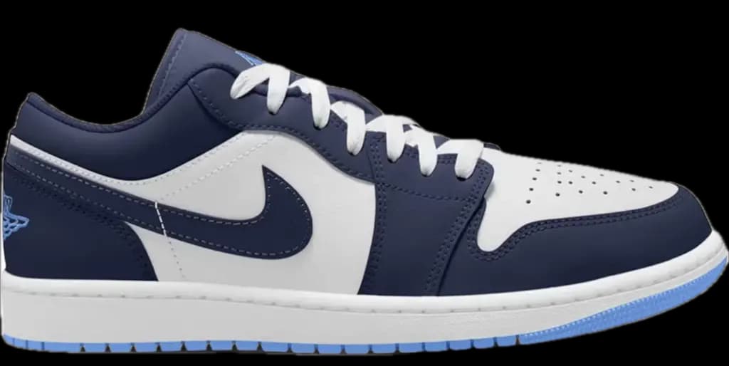 Giày Nike Air Jordan 1 Low 'Midnight Navy' 553558-404 Giày Nike Air Jordan 1 Low 'Midnight Navy' 553558-404