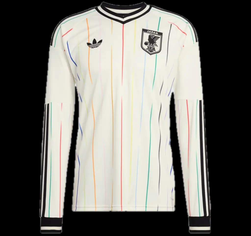 Áo Adidas Japan 26 Away Long Sleeve Jersey 'White' JZ9697 Áo Adidas Japan 26 Away Long Sleeve Jersey 'White' JZ9697