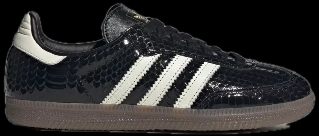 Giày Adidas Samba Patent Snakeskin 'Black Off White' IH9015 Giày Adidas Samba Patent Snakeskin 'Black Off White' IH9015