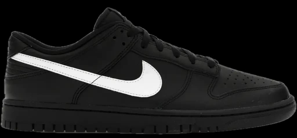 Giày Nike Dunk Low 'Black White Swoosh' IO7606-010 Giày Nike Dunk Low 'Black White Swoosh' IO7606-010
