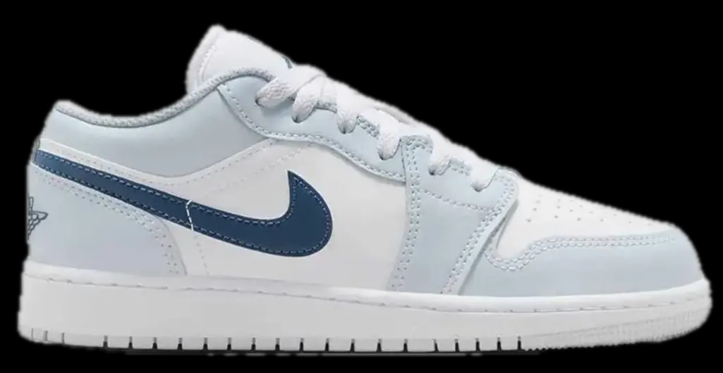 Giày Nike Air Jordan 1 Low GS 'Aura Squadron Blue' 553560-104 — kich-thuoc: 36 Giày Nike Air Jordan 1 Low GS 'Aura Squadron Blue' 553560-104 — kich-thuoc: 36