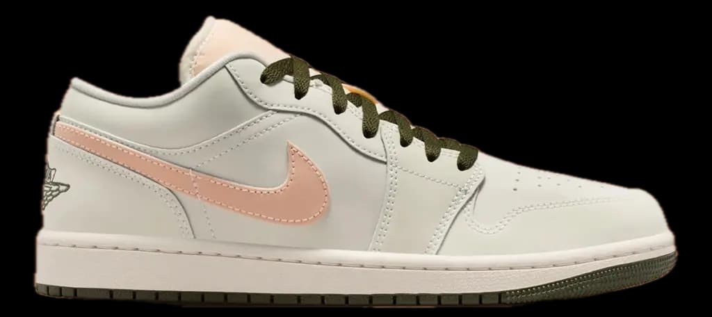 Giày Nike Air Jordan 1 Low Adds A 'Crimson Tint' DC0774-111 Giày Nike Air Jordan 1 Low Adds A 'Crimson Tint' DC0774-111