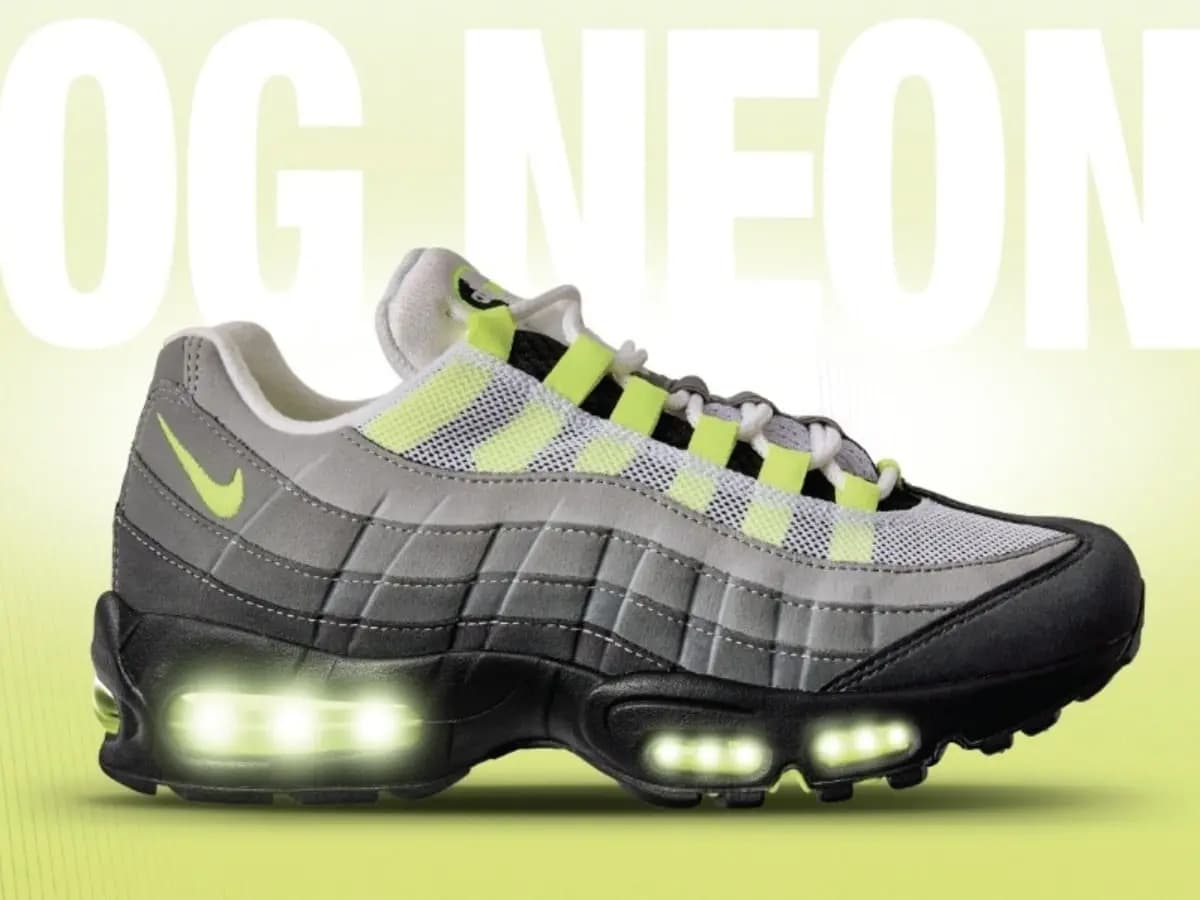 Air Max 95 OG Neon: Điều gì khiến phiên bản này khác biệt? Air Max 95 OG Neon: Điều gì khiến phiên bản này khác biệt?