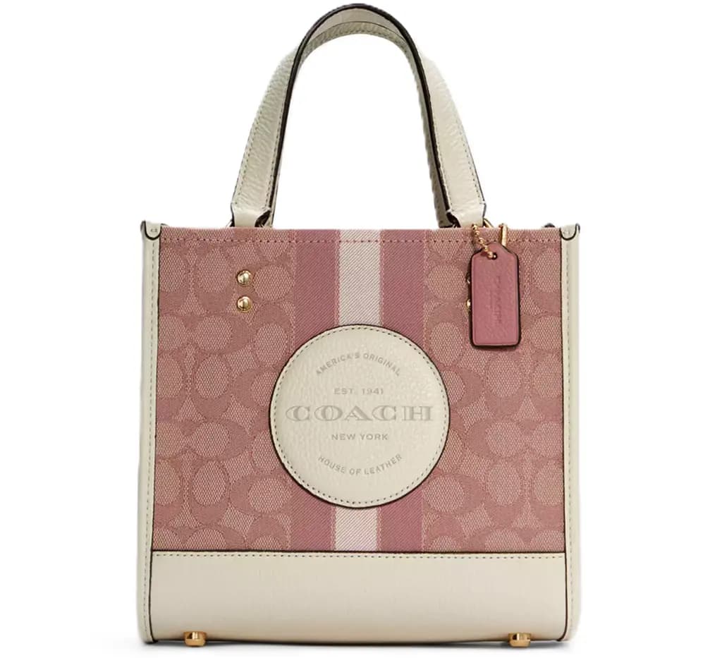 Túi Coach Dempsey Tote 22 Patch Heart Charm 'Pink' C7965-IMSXX Túi Coach Dempsey Tote 22 Patch Heart Charm 'Pink' C7965-IMSXX