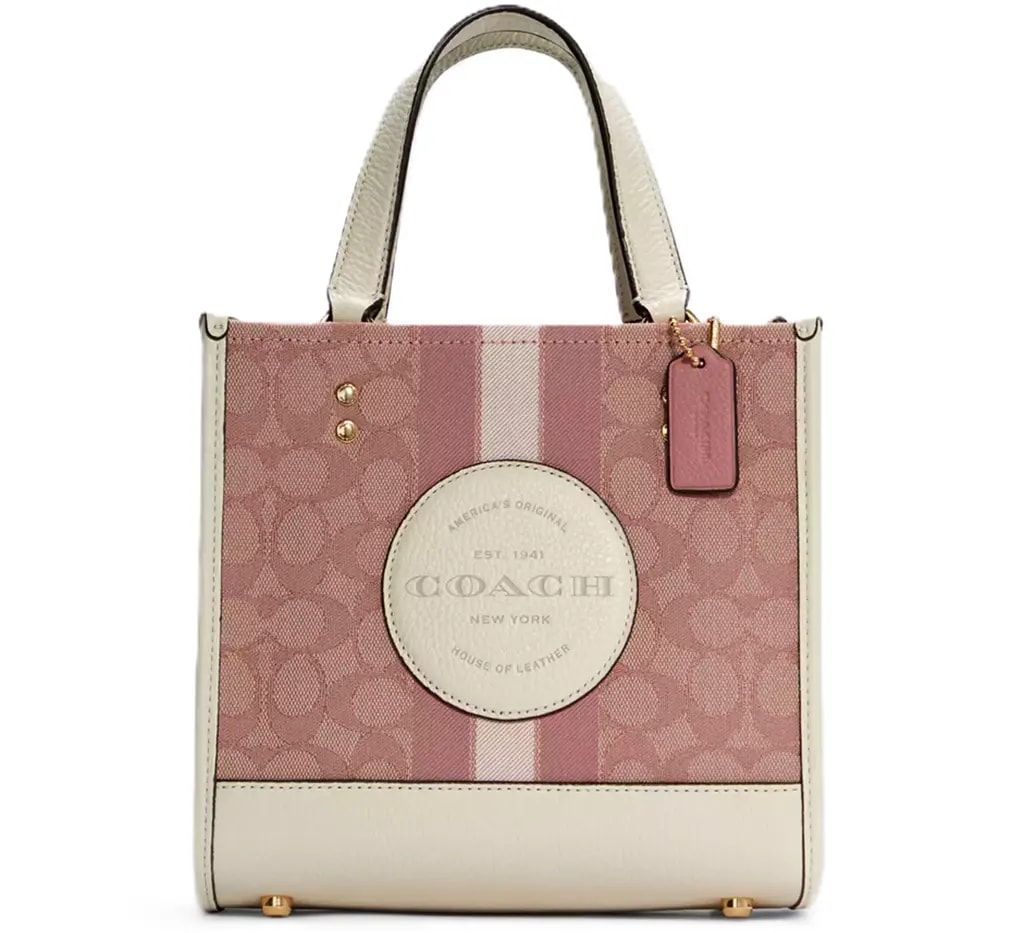 Túi Coach Dempsey Tote 22 Patch Heart Charm 'Pink' C7965-IMSXX Túi Coach Dempsey Tote 22 Patch Heart Charm 'Pink' C7965-IMSXX