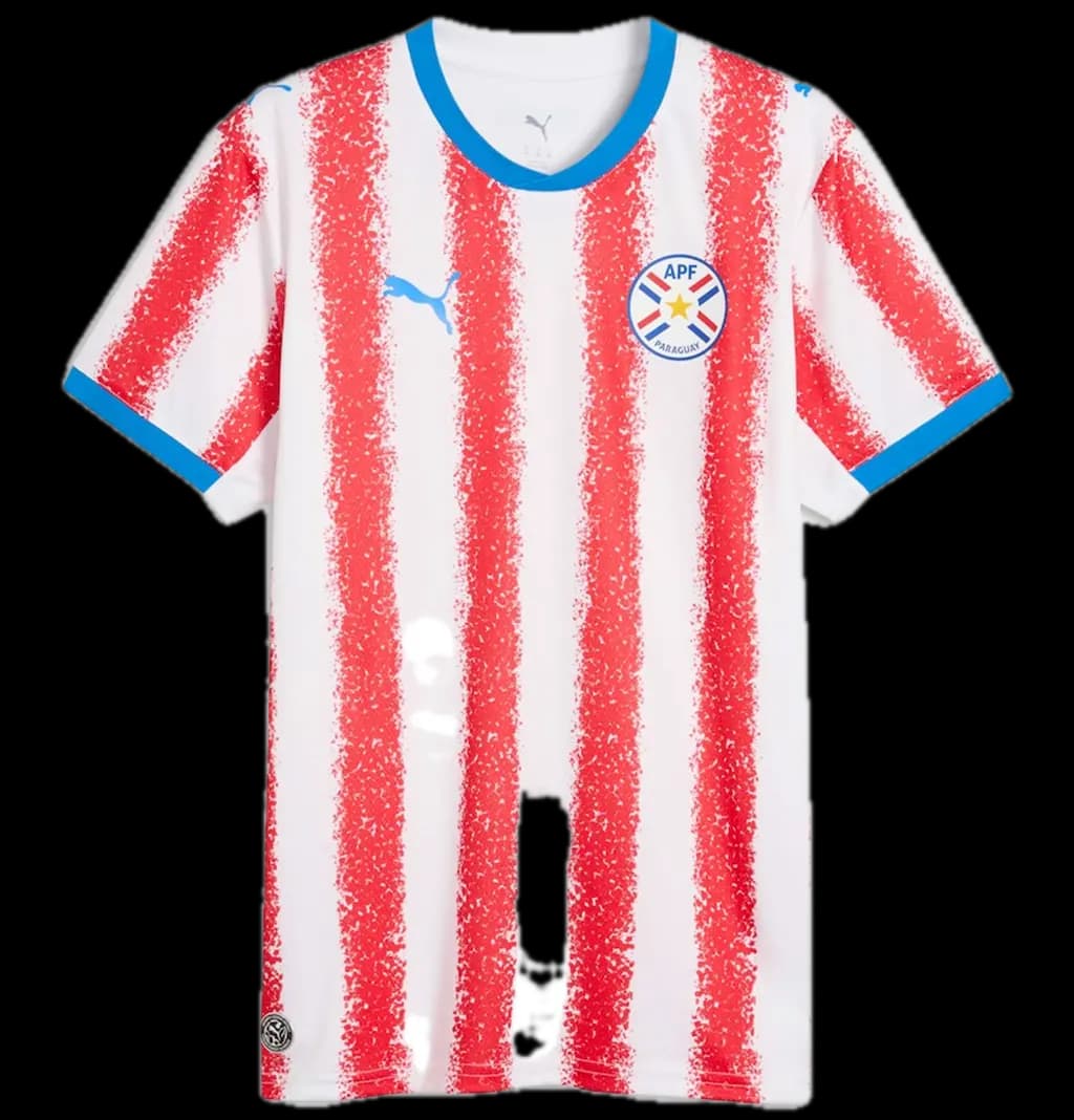 Áo Puma Paraguay Home Jersey ‘White Red’ 697015-01 Áo Puma Paraguay Home Jersey ‘White Red’ 697015-01
