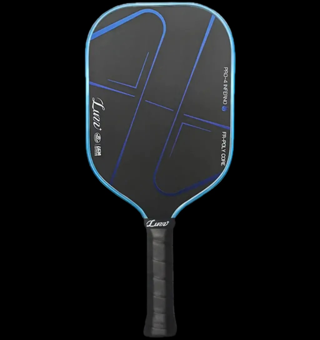 Vợt Pickleball Luzz Pro 4 Inferno MPP 'Blue Blaze' Vợt Pickleball Luzz Pro 4 Inferno MPP 'Blue Blaze'