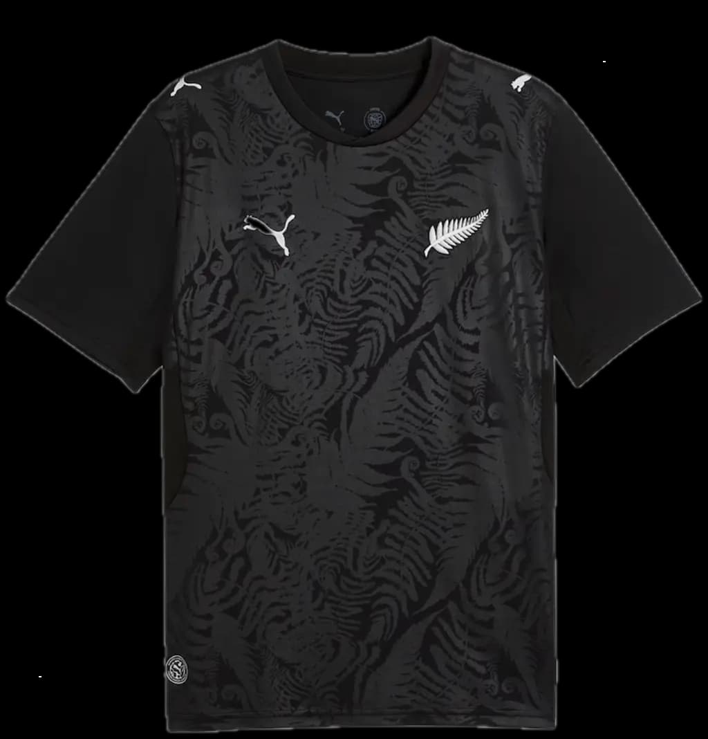 Áo Puma New Zealand 2026 Home Soccer ‘Black’ 783262-01 Áo Puma New Zealand 2026 Home Soccer ‘Black’ 783262-01