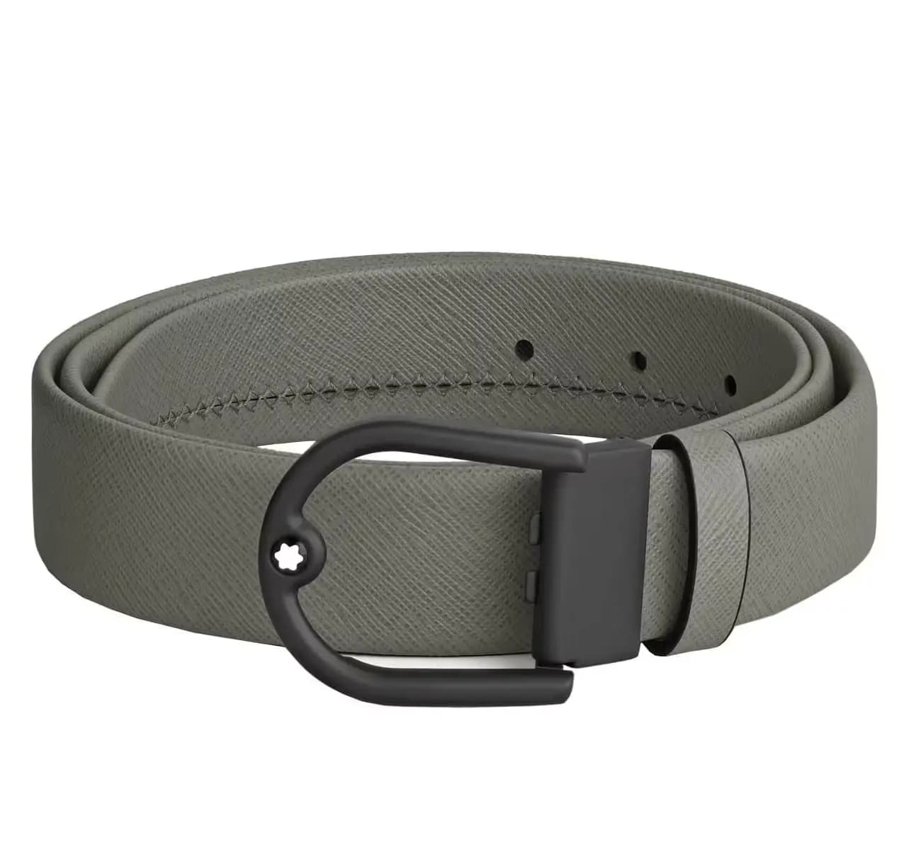 Thắt Lưng MontBlanc Buckle Medium 'Grey' 199633 Thắt Lưng MontBlanc Buckle Medium 'Grey' 199633