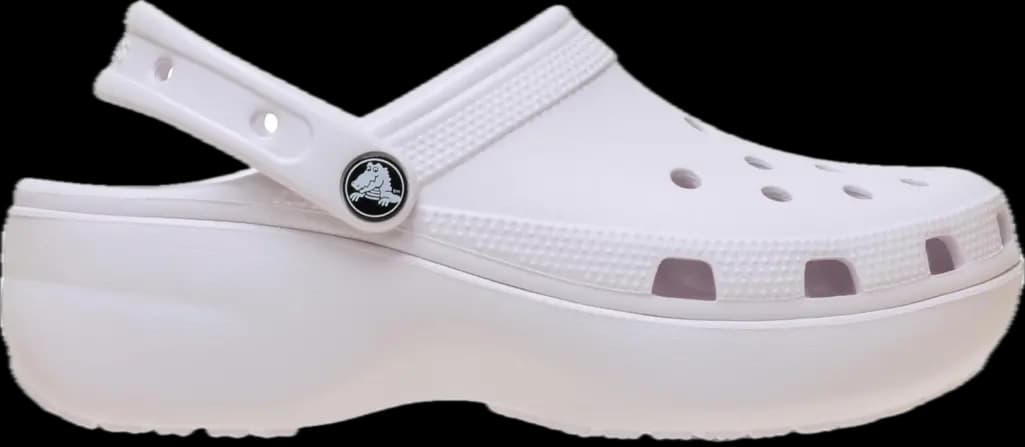 Dép Crocs Classic Platform Clog 'White' 206750-5DK Dép Crocs Classic Platform Clog 'White' 206750-5DK