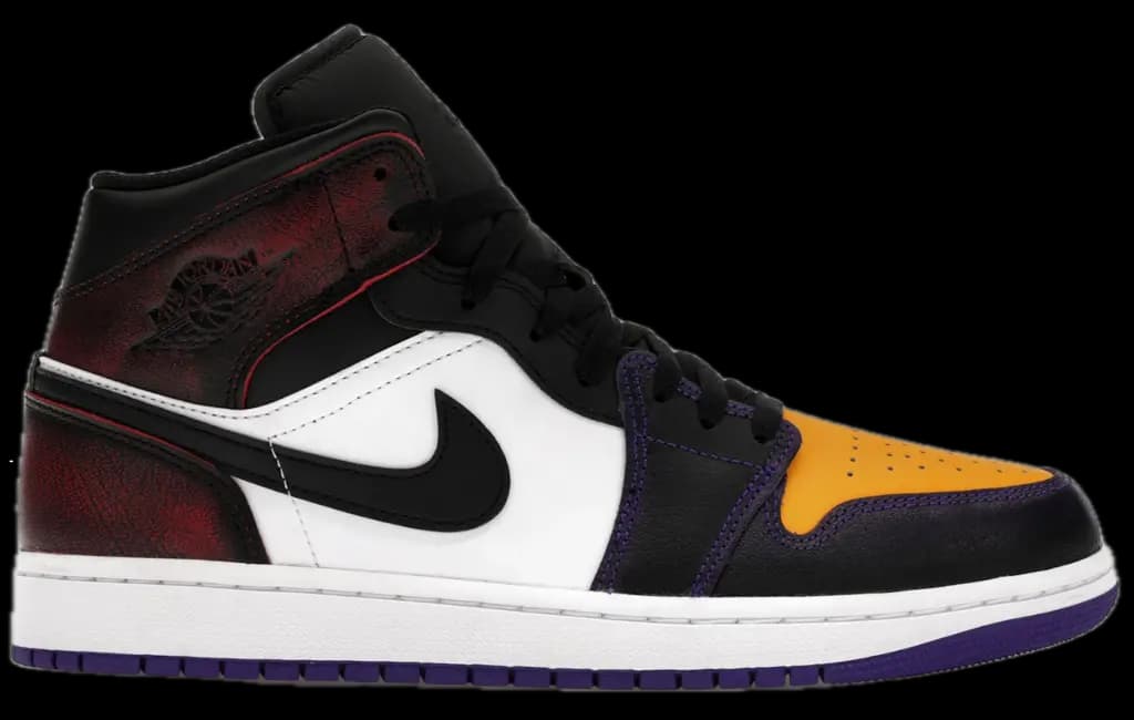 Giày Nike Air Jordan 1 Mid SE 'LA to Chicago' IQ9383-611 Giày Nike Air Jordan 1 Mid SE 'LA to Chicago' IQ9383-611