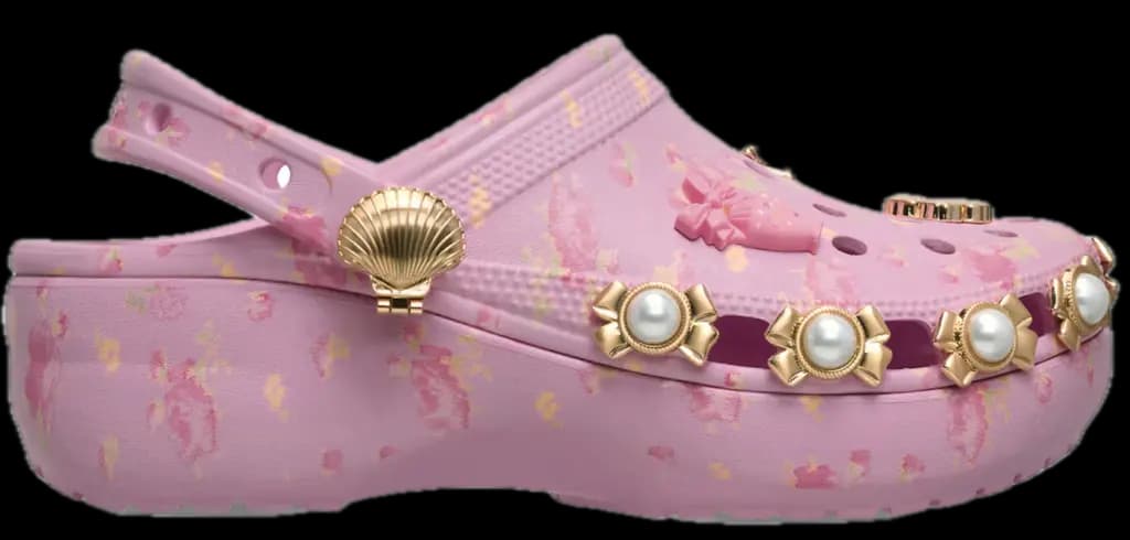 Dép Crocs Classic Platform Clog 'LoveShackFancy' 212788-6GD Dép Crocs Classic Platform Clog 'LoveShackFancy' 212788-6GD