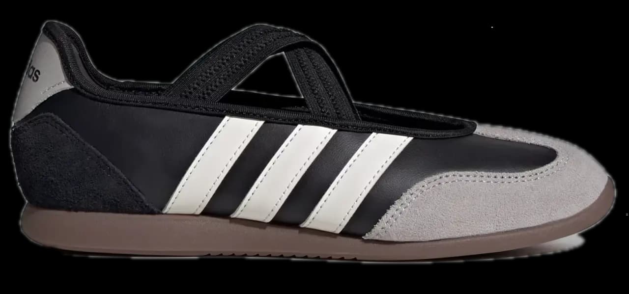 Giày Adidas Barreda Mary Jane 'Black White Gum' HQ7401 Giày Adidas Barreda Mary Jane 'Black White Gum' HQ7401