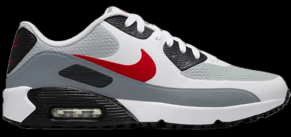 Giày Nike Air Max 90 Golf 'Smoke Grey Red' HV9305-105 Giày Nike Air Max 90 Golf 'Smoke Grey Red' HV9305-105