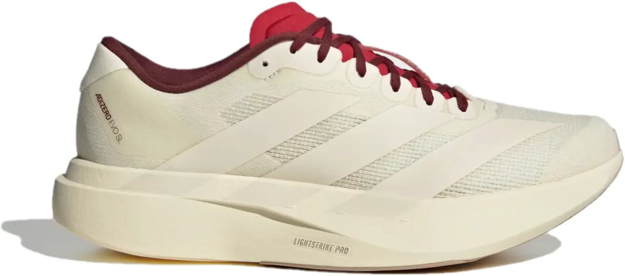 Giày Adidas Adizero Evo SL 'Cream White Shadow Red' KI6917 Giày Adidas Adizero Evo SL 'Cream White Shadow Red' KI6917