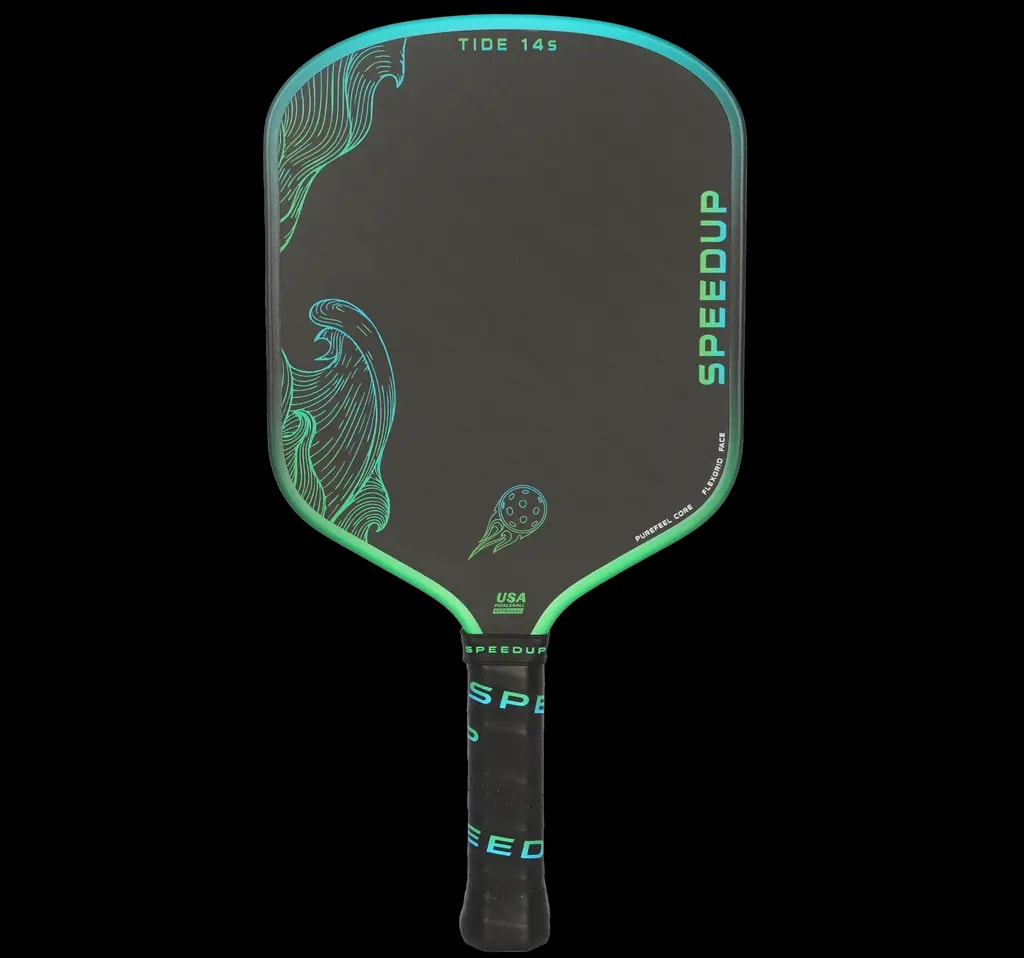 Vợt Pickleball Speedup Tide 14S Widebody 'Green' Vợt Pickleball Speedup Tide 14S Widebody 'Green'