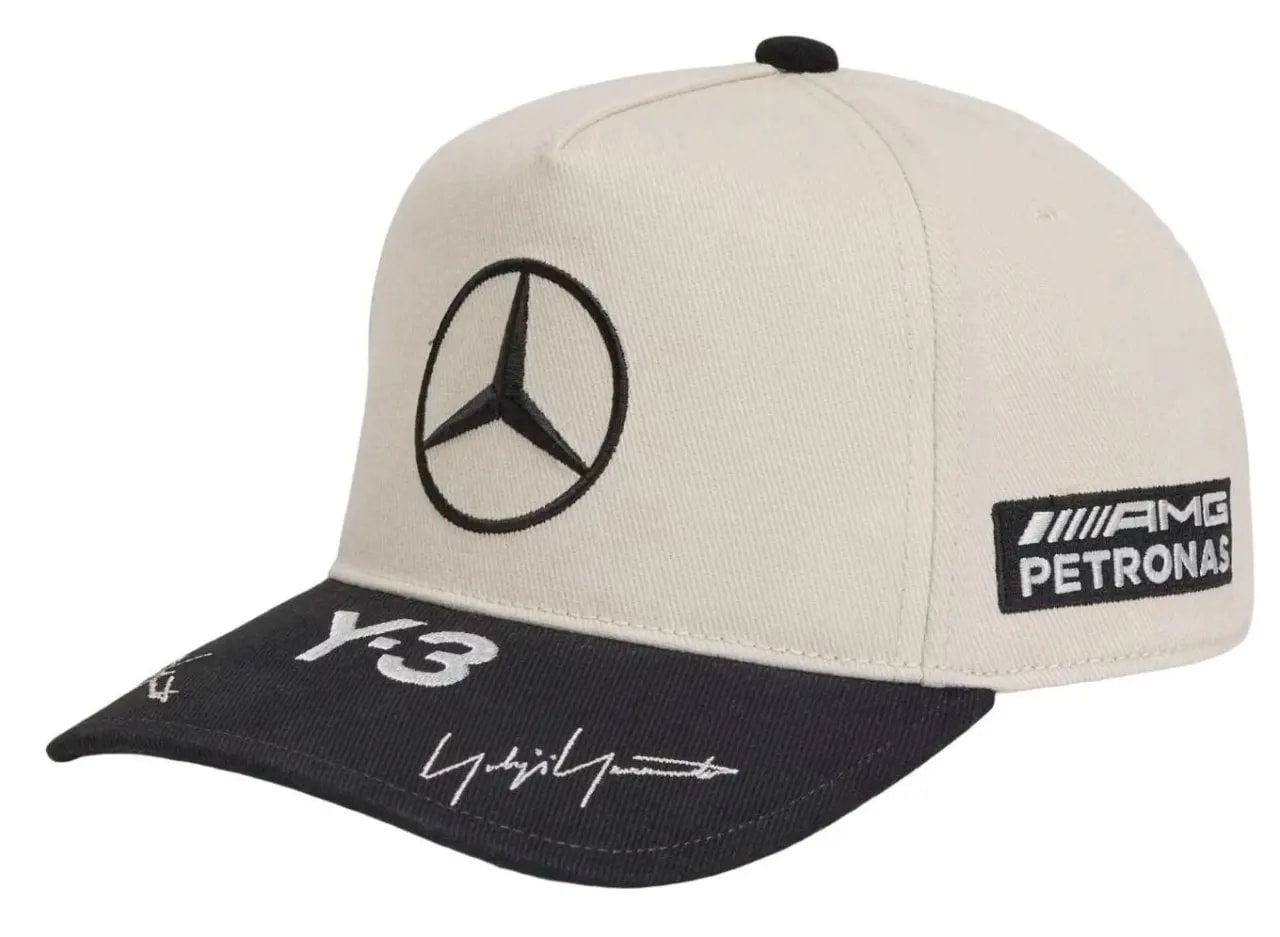 Mũ Adidas Y-3 F1 Mercedes-AMG Petoronas Formula 1 Team Podium Cap 'Talc' KR0353 Mũ Adidas Y-3 F1 Mercedes-AMG Petoronas Formula 1 Team Podium Cap 'Talc' KR0353
