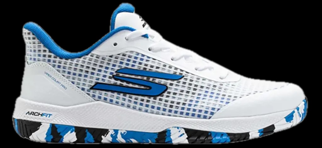 Giày Skechers Viper Court Pro 'White' 172069C-WBL — kich-thuoc: 37 Giày Skechers Viper Court Pro 'White' 172069C-WBL — kich-thuoc: 37