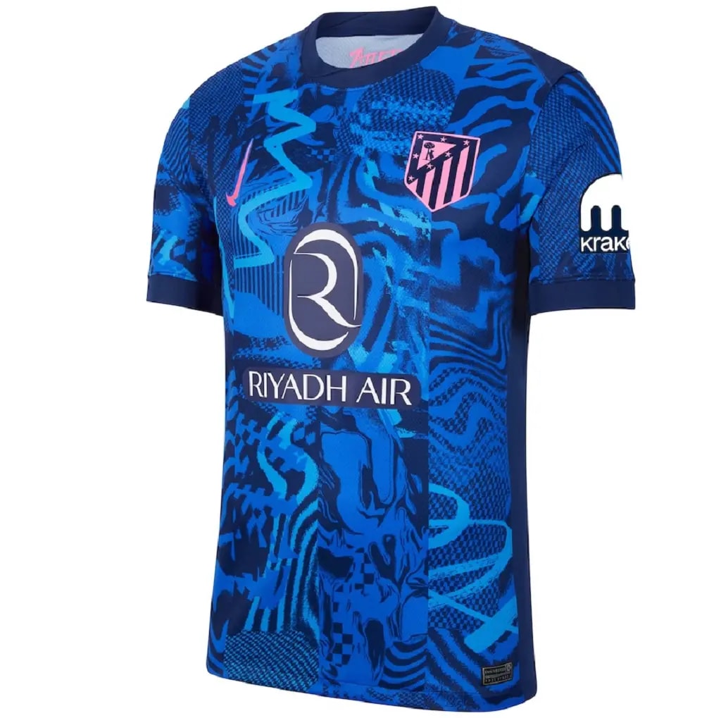Áo Nike Atletico Madrid 24/25 Third Jersey 'Blue Pink' FQ2021-493 — kich-thuoc: L Áo Nike Atletico Madrid 24/25 Third Jersey 'Blue Pink' FQ2021-493 — kich-thuoc: L