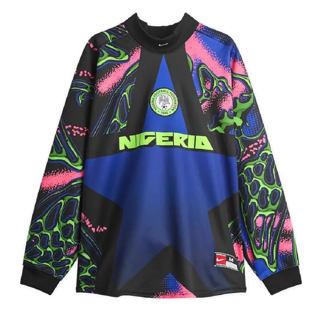 Áo Nike Nigeria Goalkeeper Jersey 'Black Hyper Pink White' IO0782-010 Áo Nike Nigeria Goalkeeper Jersey 'Black Hyper Pink White' IO0782-010