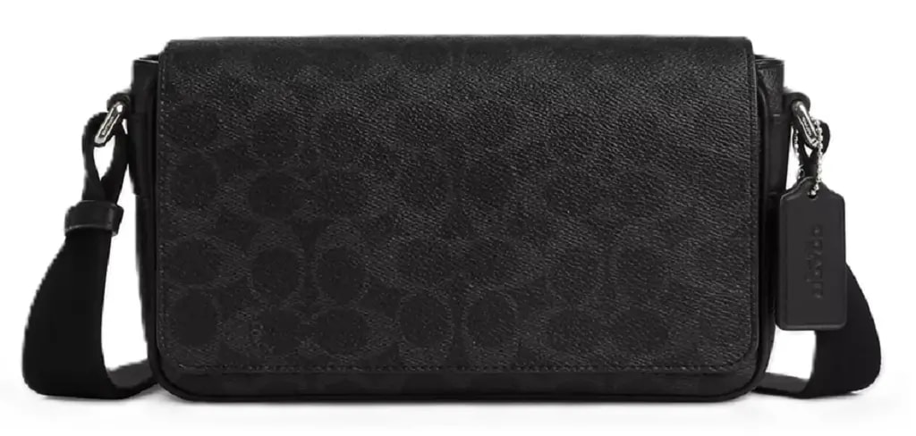 Túi Coach Jack Small Flap Signature Canvas 'Black' CDZ95-SVYZK Túi Coach Jack Small Flap Signature Canvas 'Black' CDZ95-SVYZK