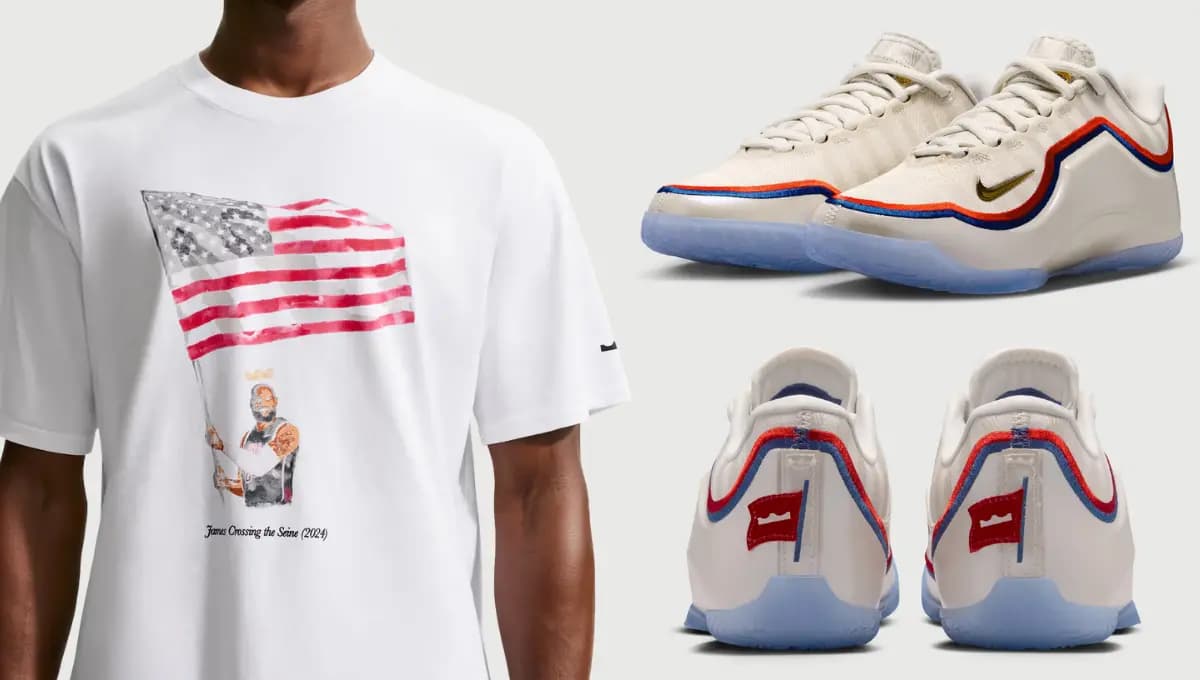 LeBron 23 “Old Glory” – mẫu giày bóng rổ Nike lấy cảm hứng từ Team USA LeBron 23 “Old Glory” – mẫu giày bóng rổ Nike lấy cảm hứng từ Team USA
