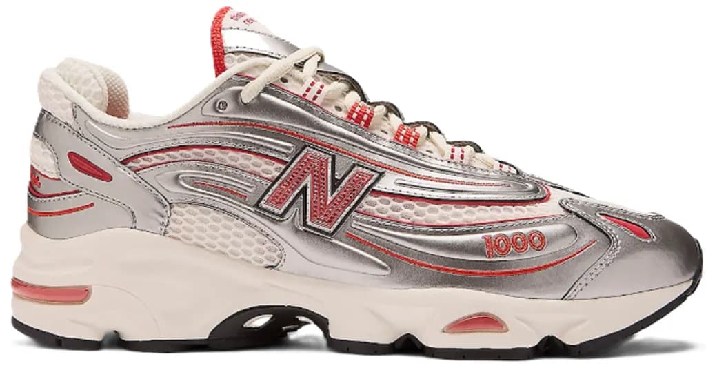 Giày New Balance 1000 Thisisneverthat ‘Metallic Silver Red’ M1000TI Giày New Balance 1000 Thisisneverthat ‘Metallic Silver Red’ M1000TI