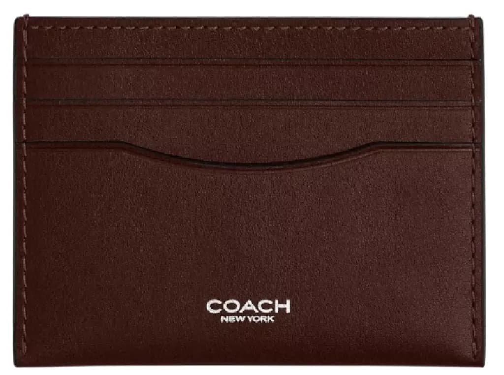 Ví Coach Leather Card Case 'Brown' CZ000-MPL Ví Coach Leather Card Case 'Brown' CZ000-MPL