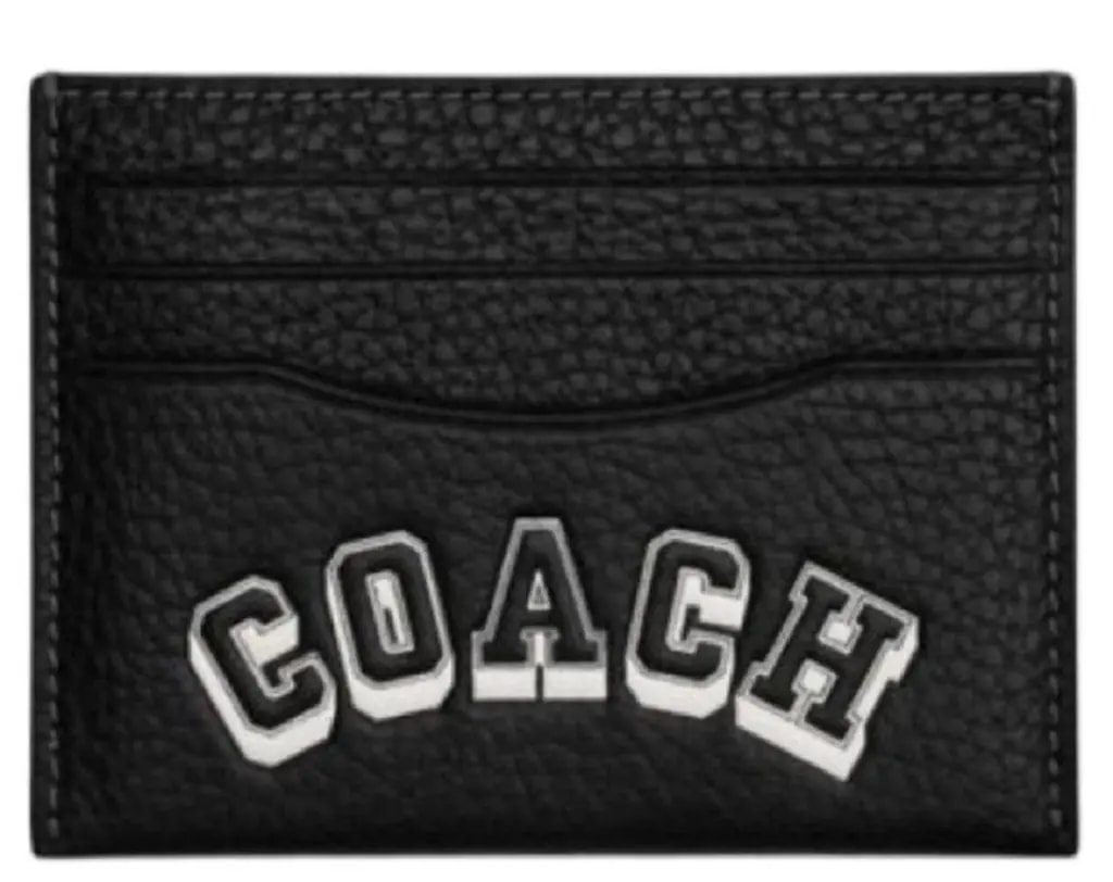 Ví Coach Signature Slim Card Case 'Black' CAK21-L77 Ví Coach Signature Slim Card Case 'Black' CAK21-L77