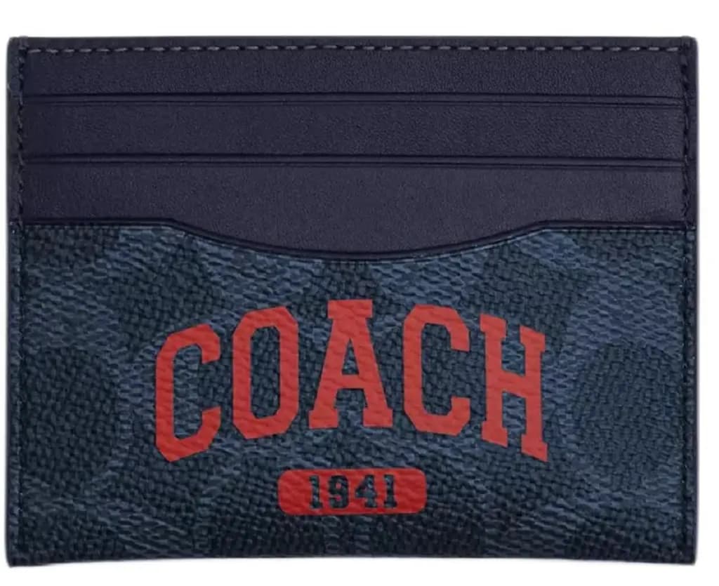 Ví Coach Signature Slim Card Holder 'Navy' CBJ95-Y3T Ví Coach Signature Slim Card Holder 'Navy' CBJ95-Y3T