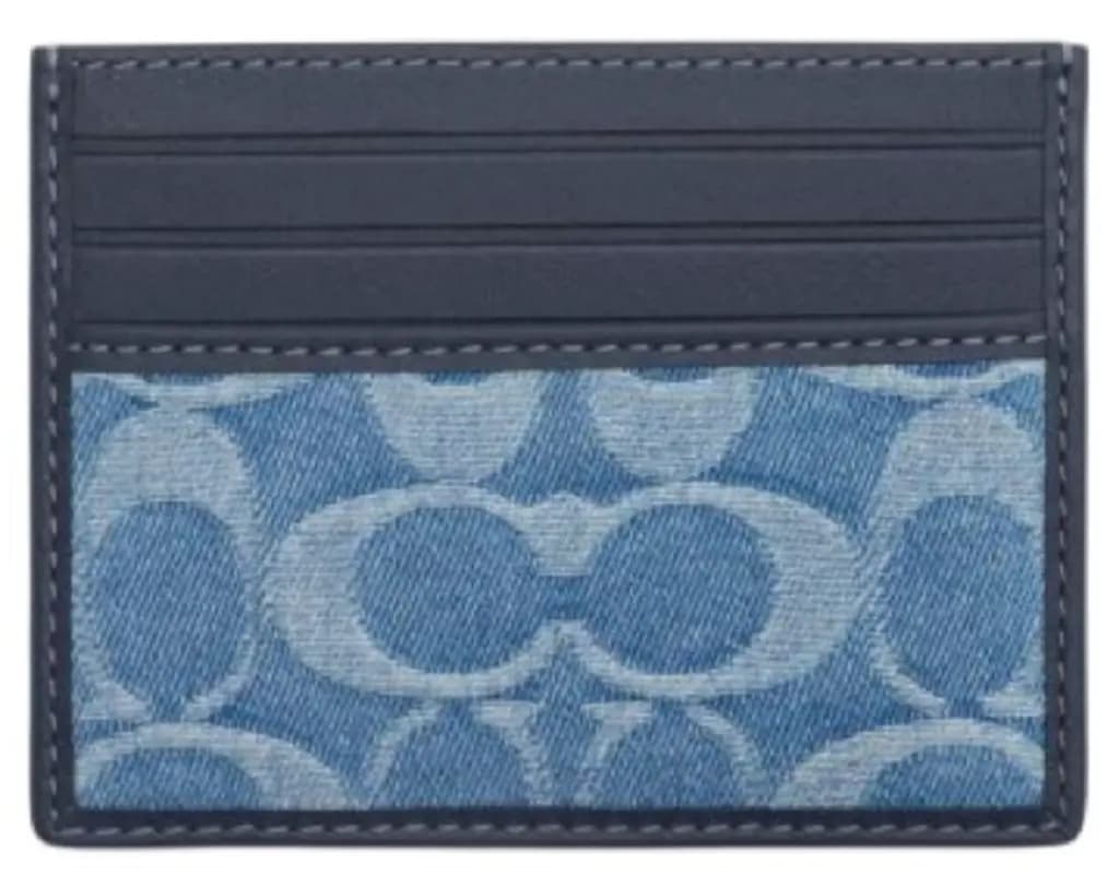 Ví Coach Slim Card Case 'Navy' CDF46-DEN Ví Coach Slim Card Case 'Navy' CDF46-DEN