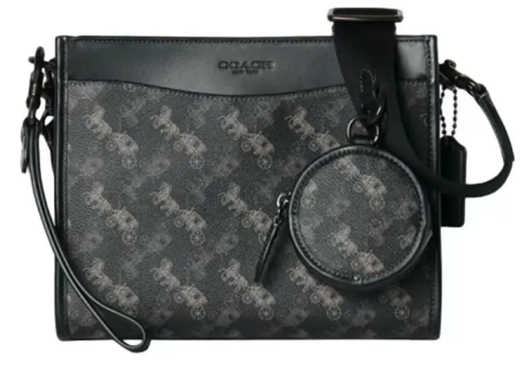 Túi Coach Hitch 25 Cross Body Shoulder 'Black' CW667-CHR Túi Coach Hitch 25 Cross Body Shoulder 'Black' CW667-CHR