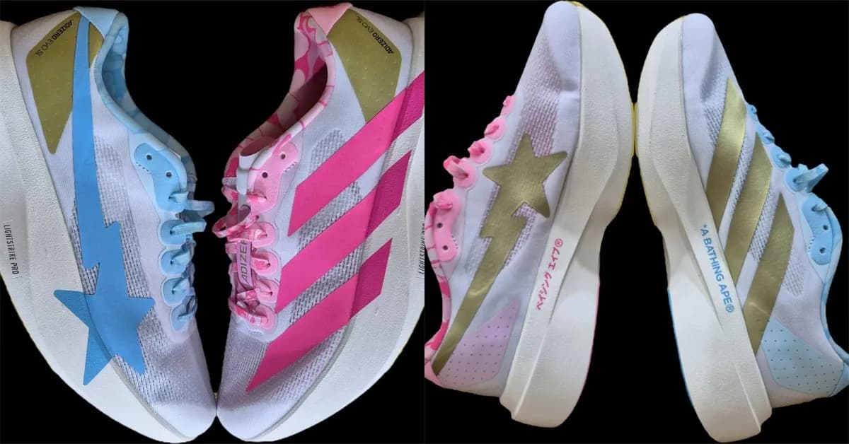 BAPE x Adidas Adizero Evo SL: Siêu Phẩm Running Camo BAPE x Adidas Adizero Evo SL: Siêu Phẩm Running Camo
