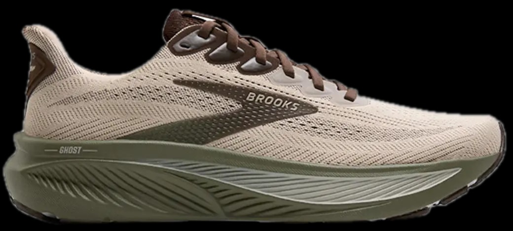 Giày Brooks Ghost 17 'Grey Brown Olive' 110442-1D-297 — kich-thuoc: 43 Giày Brooks Ghost 17 'Grey Brown Olive' 110442-1D-297 — kich-thuoc: 43
