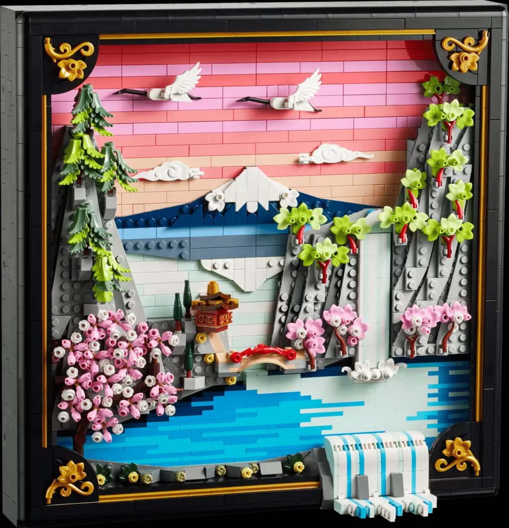 Mô Hình Lego Japanese Cherry Blossom Landscape 31218 Mô Hình Lego Japanese Cherry Blossom Landscape 31218