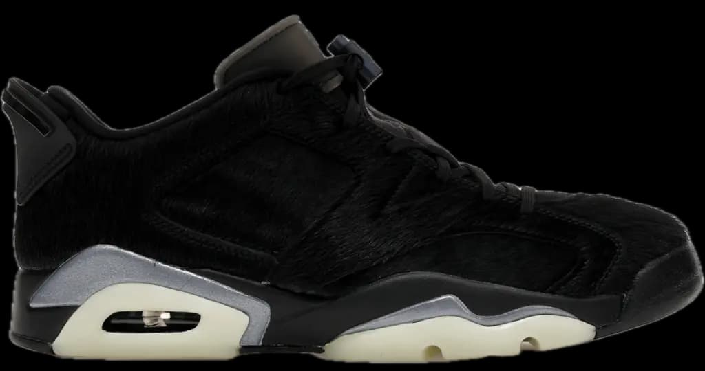 Giày Nike Air Jordan 6 Retro Low 'Blackout' IO9786-001 Giày Nike Air Jordan 6 Retro Low 'Blackout' IO9786-001