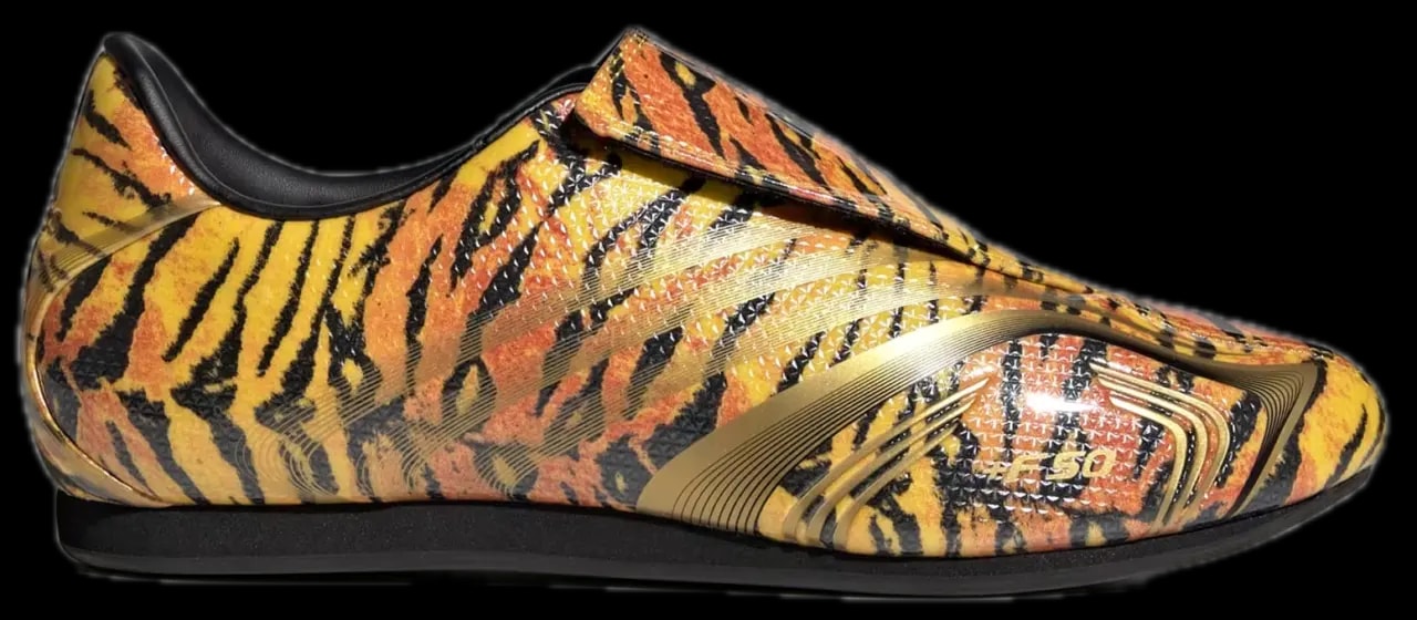 Giày Adidas Taekwondo F50 'Tiger Print' IH6860 — kich-thuoc: 36 2/3 Giày Adidas Taekwondo F50 'Tiger Print' IH6860 — kich-thuoc: 36 2/3