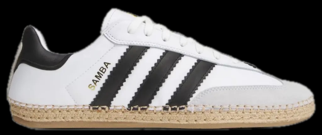 Giày Adidas Samba Espadrille 'White Black' KJ0274 — kich-thuoc: 40 2/3 Giày Adidas Samba Espadrille 'White Black' KJ0274 — kich-thuoc: 40 2/3