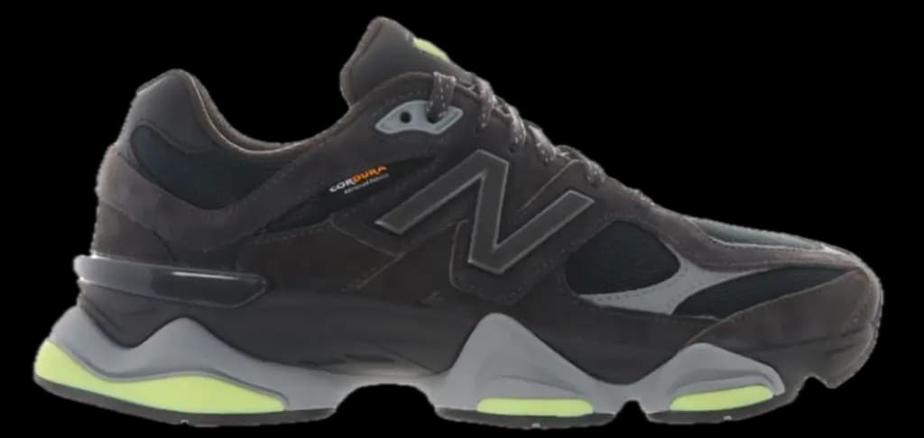 Giày New Balance 9060 'Black Cement Dry Lime' U90602P8 Giày New Balance 9060 'Black Cement Dry Lime' U90602P8