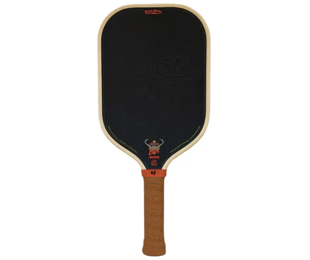 Vợt Pickleball Bread'N'Butter Loco Elongated 'Brown Black' Vợt Pickleball Bread'N'Butter Loco Elongated 'Brown Black'