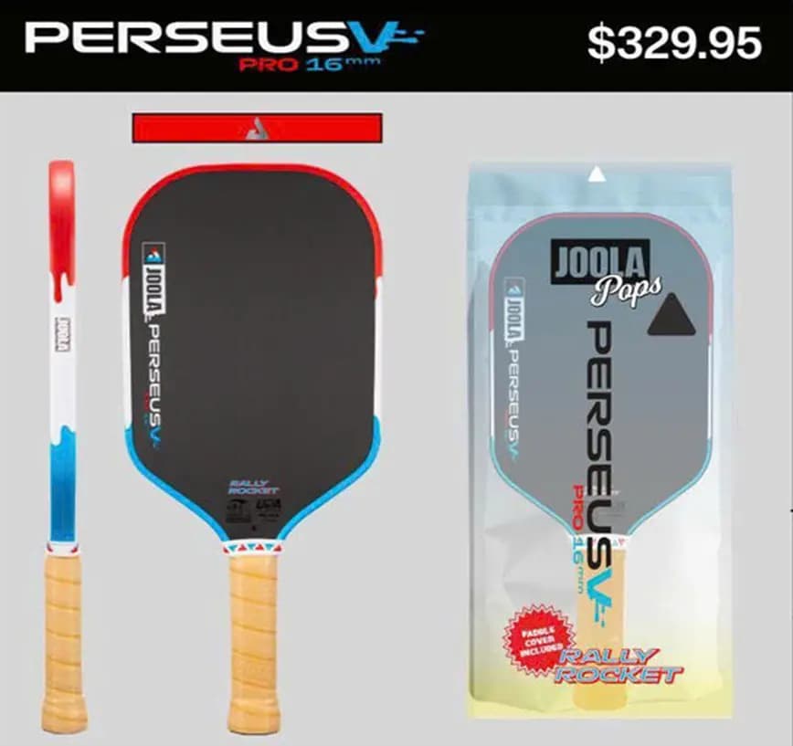 Vợt Pickleball Joola Perseus Pro V Pops 'Rally Rocket' Vợt Pickleball Joola Perseus Pro V Pops 'Rally Rocket'