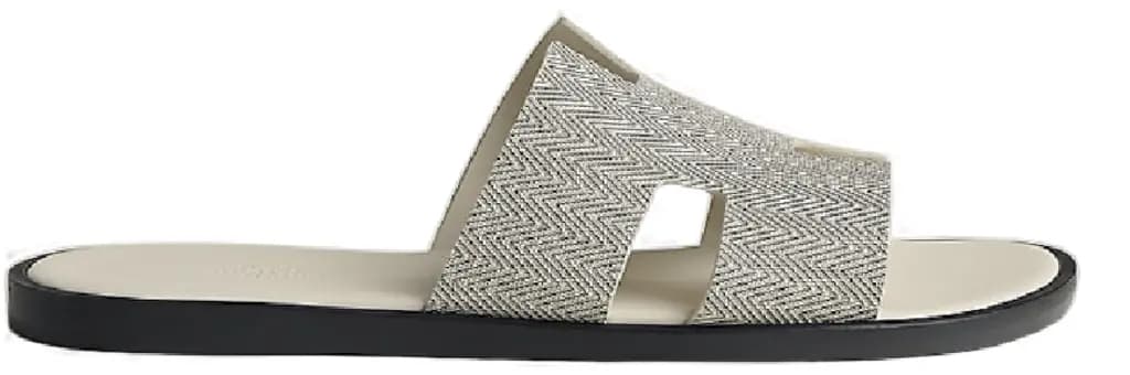 Dép Hermes Izmir Sandals 'Ivory' H231806ZHF8390 Dép Hermes Izmir Sandals 'Ivory' H231806ZHF8390